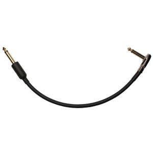18 Castline Gold Mogami 2524 Guitar Pedal Board Effects Switcher Patch Cable 14 TS Low Profile and Short Barrel Connectors